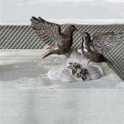 פסל יונים להנצחה