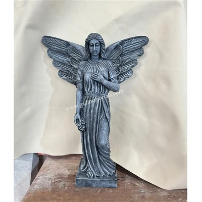 G603 Antqiue Angel עם כנפיים נפתחות